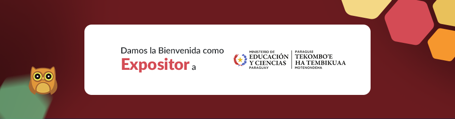 Bienvenida al Ministerio de Educación y Ciencias (MEC) como Expositor en UENO Expo Educación